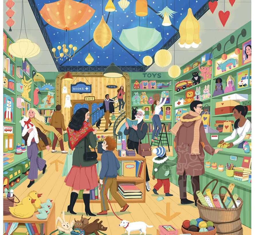 Pieces & Peace Shopping Festif Puzzle 1000pcs
