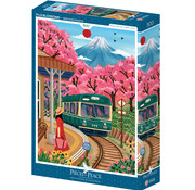 Pieces & Peace Pieces & Peace Fuji Blossoms Puzzle 500pcs