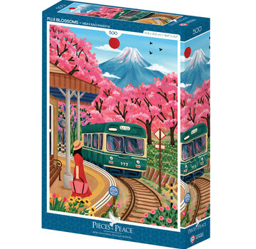 Pieces & Peace Pieces & Peace Fuji Blossoms Puzzle 500pcs