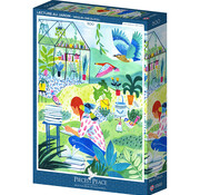 Pieces & Peace Pieces & Peace Lecture Au Jardin Puzzle 500pcs