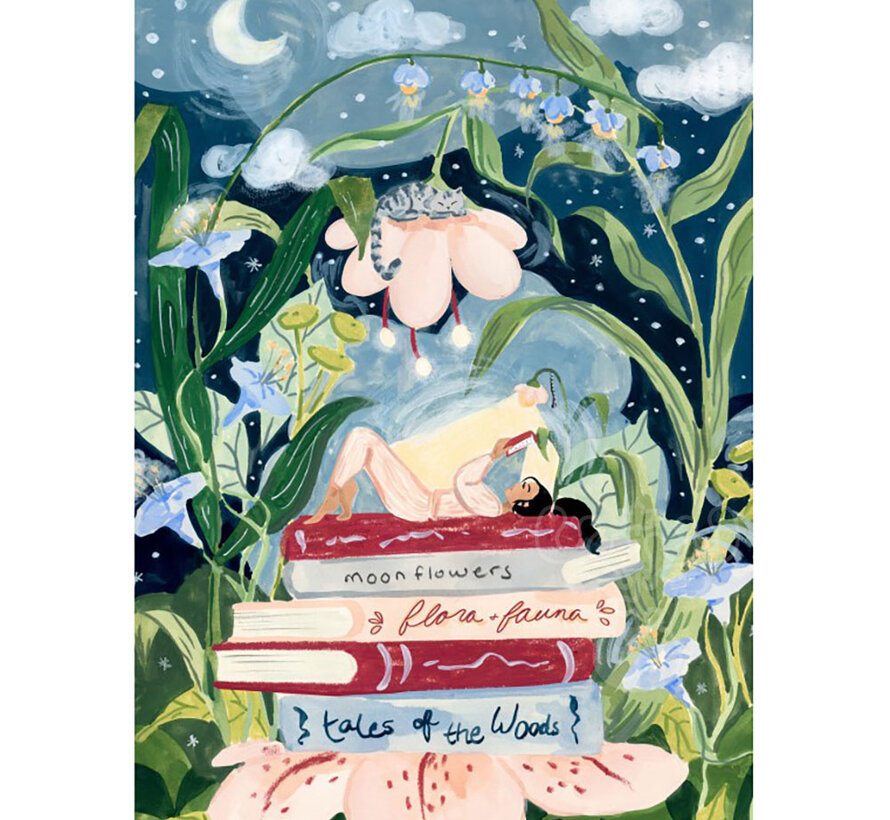 Pieces & Peace Night Reading Puzzle 500pcs