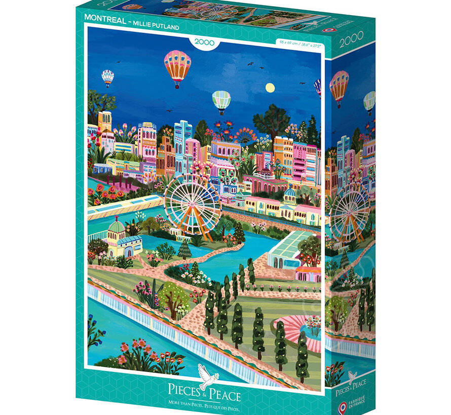 Pieces & Peace Montreal Puzzle 2000pcs
