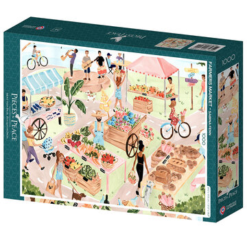 Pieces & Peace Pieces & Peace Farmers Market Puzzle 1000pcs