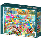 Pieces & Peace Pieces & Peace Beach Souvenir Shop Puzzle 1000pcs