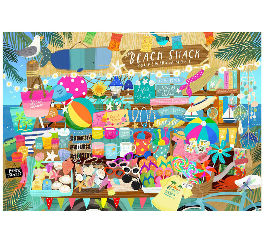 Pieces & Peace Beach Souvenir Shop Puzzle 1000pcs