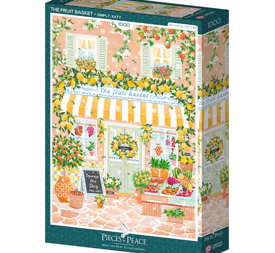 Pieces & Peace The Fruit Basket Puzzle 1000pcs