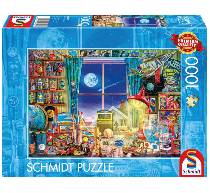 Schmidt Up to the Moon Puzzle 1000pcs