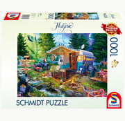 Schmidt Schmidt Jeff Haynie - Caravan in the Mountains Puzzle 1000pcs - Import