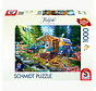 Schmidt Jeff Haynie - Caravan in the Mountains Puzzle 1000pcs - Import