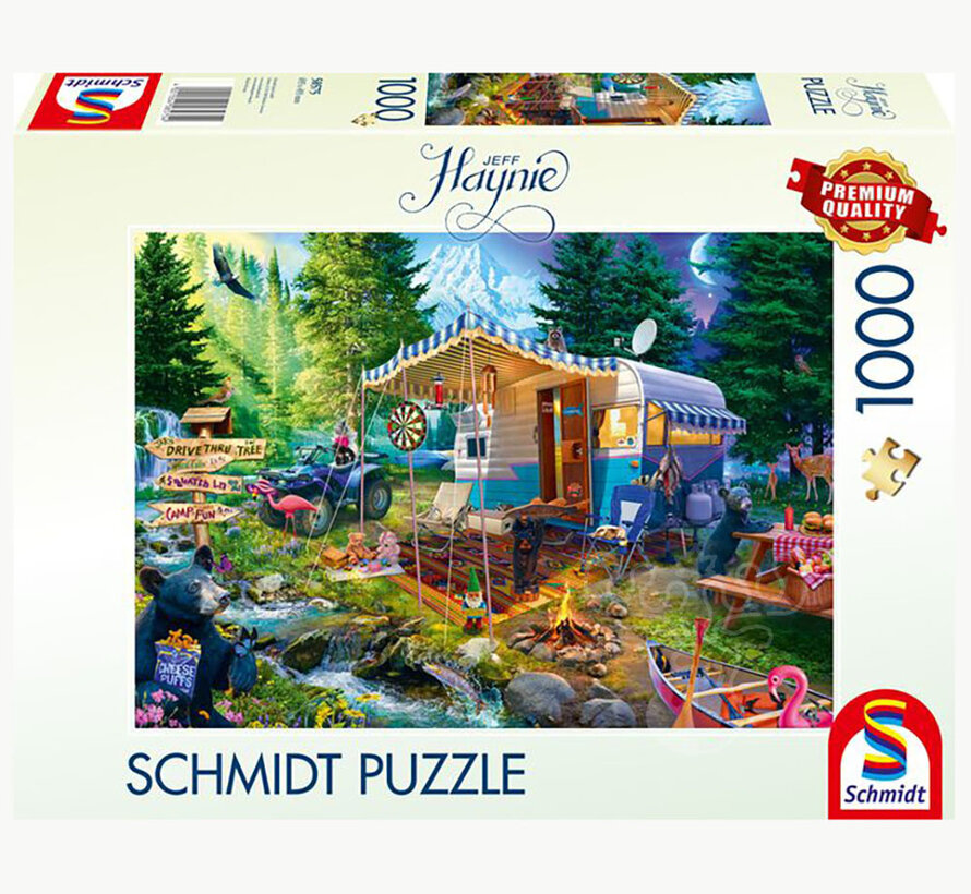 Schmidt Jeff Haynie - Caravan in the Mountains Puzzle 1000pcs - Import