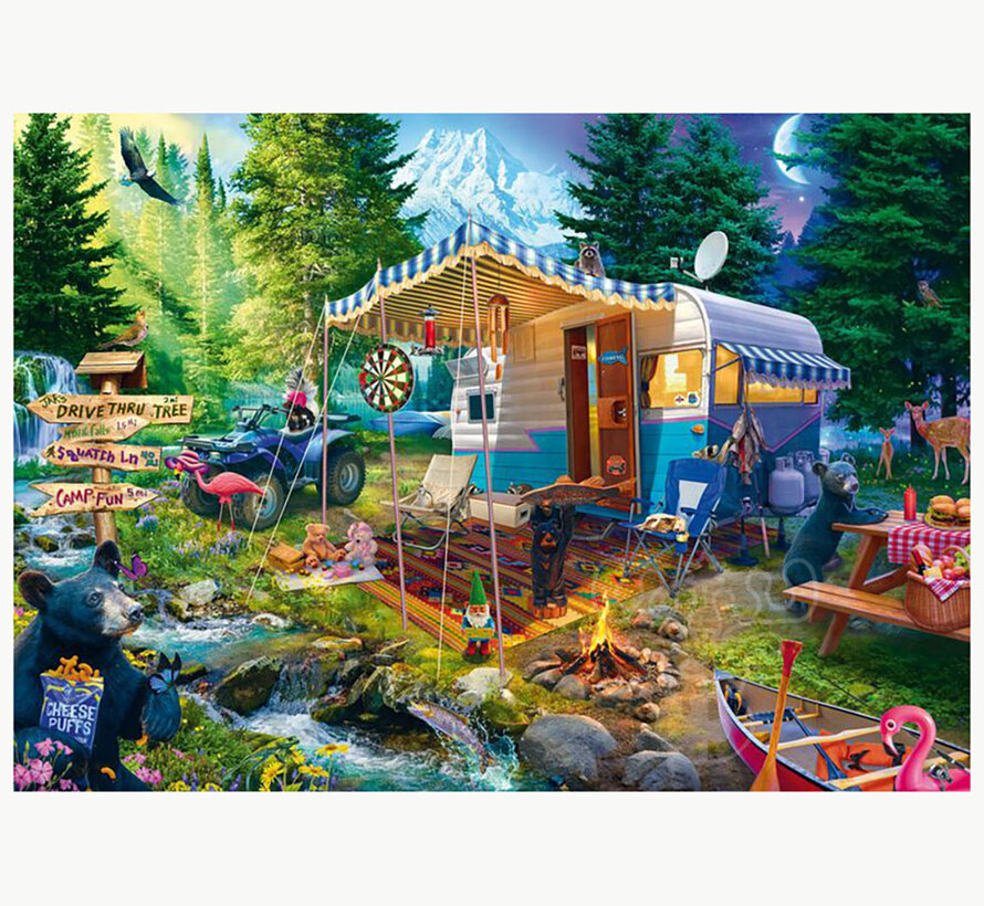 Schmidt Jeff Haynie - Caravan in the Mountains Puzzle 1000pcs - Import