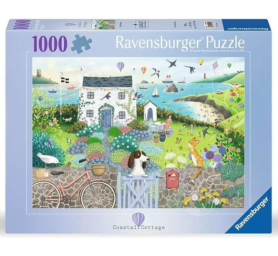 Ravensburger Coastal Cottage Puzzle 1000pcs - Import