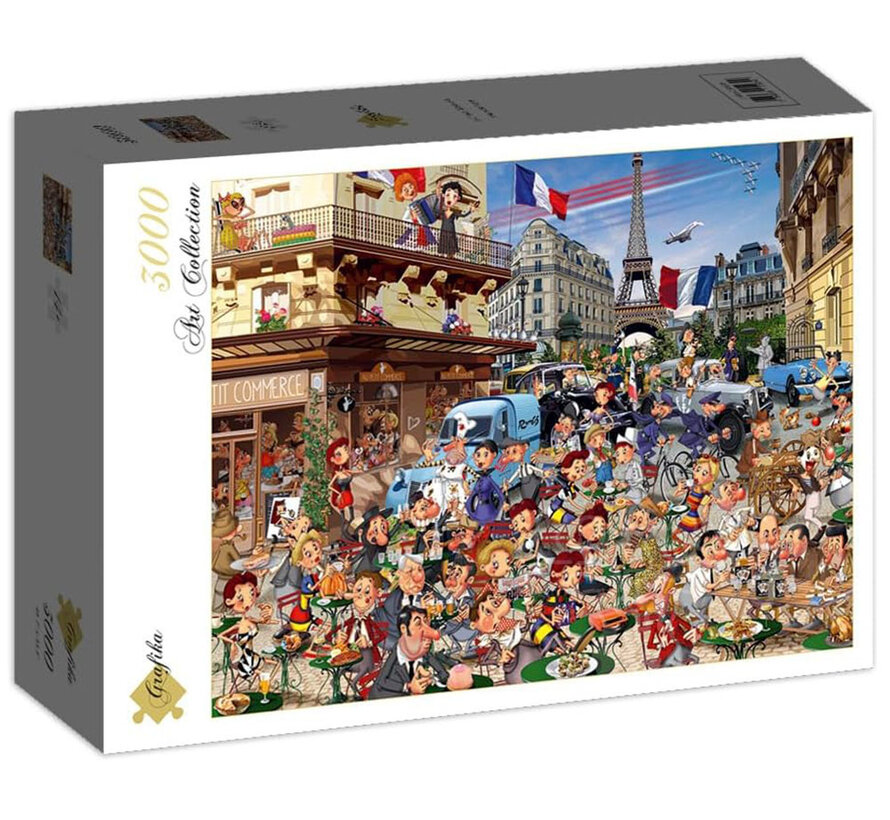 Grafika Les Trente Glorieuses - Francois Ruyer Puzzle 3000pcs