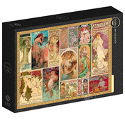 Grafika Grafika Alfons Mucha - Collage Puzzle 2000pcs
