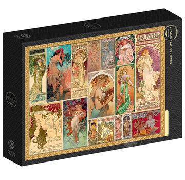Grafika Grafika Alfons Mucha - Collage Puzzle 2000pcs
