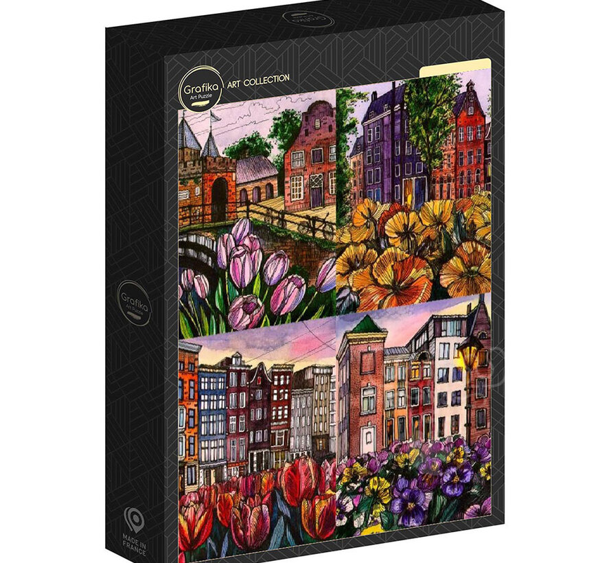 Grafika Flowers Puzzle 1000pcs