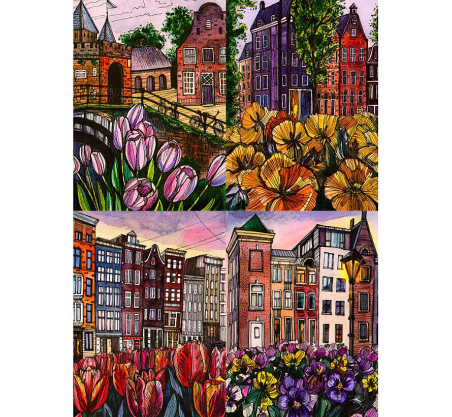 Grafika Flowers Puzzle 1000pcs