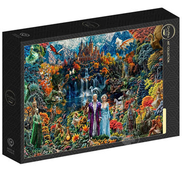 Grafika Grafika La Vallée des Dragons (The Valley of Dragons) Puzzle 1000pcs