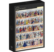 Grafika Grafika Illustration from Larousse : Civilian Costumes Puzzle 500pcs