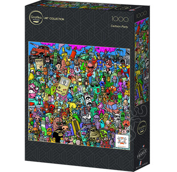 Grafika Grafika Cartoon Party Puzzle 1000pcs