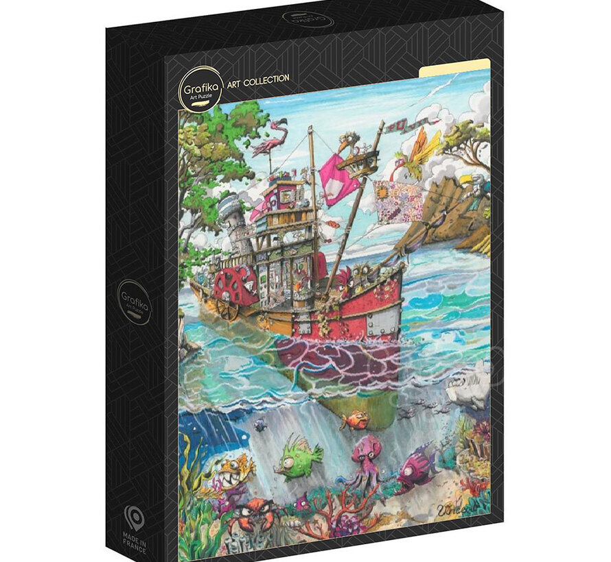 Grafika L’ile aux Oiseaux (Bird Island) Puzzle 1000pcs