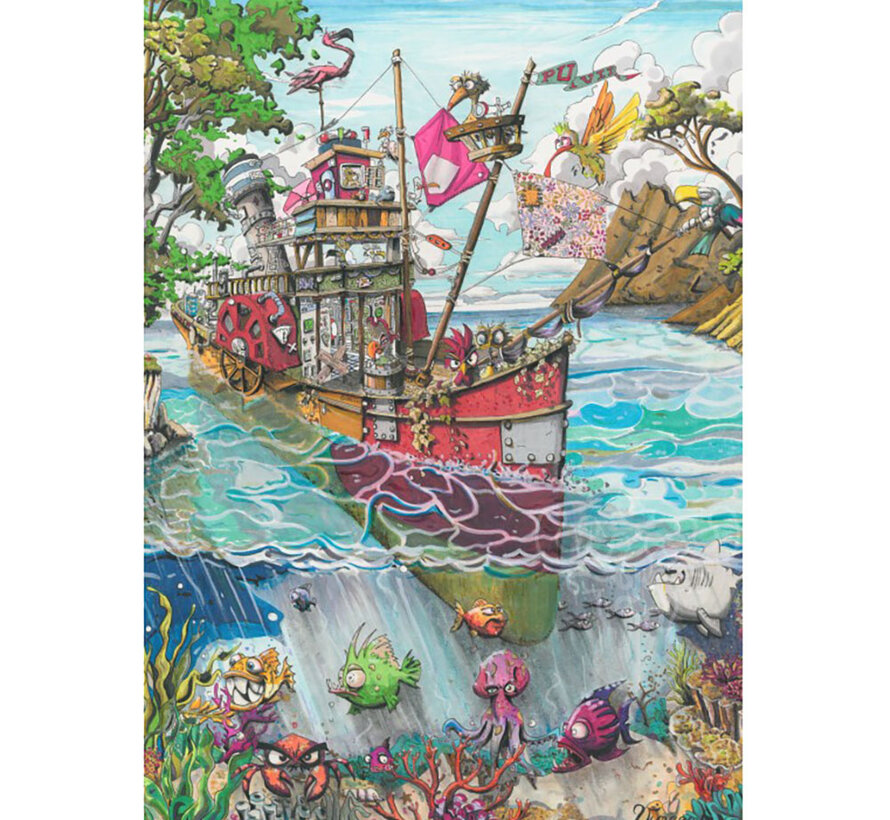 Grafika L’ile aux Oiseaux (Bird Island) Puzzle 1000pcs