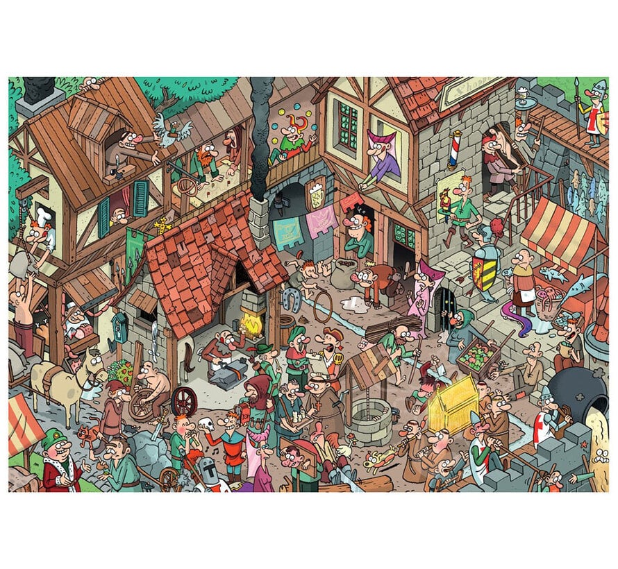 Grafika Middle Ages Puzzle 1000pcs