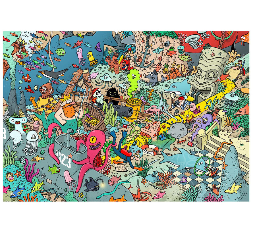 Grafika Underwater World Puzzle 1000pcs