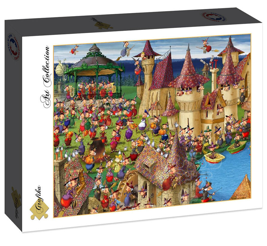 Grafika Witches - François Ruyer Puzzle 2000pcs