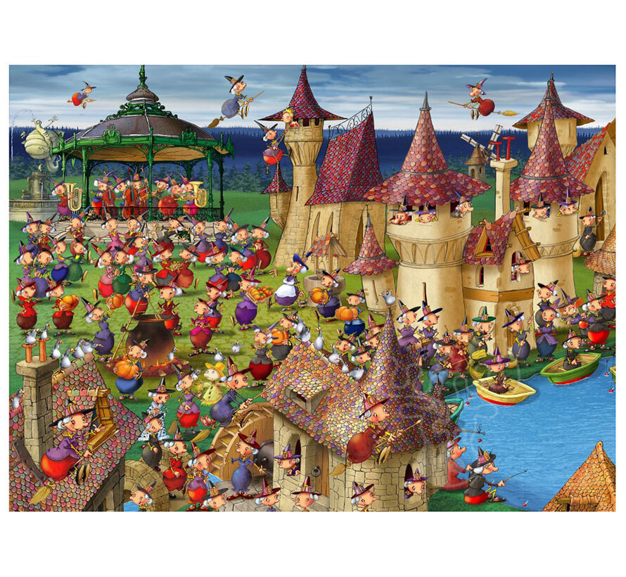 Grafika Witches - François Ruyer Puzzle 2000pcs