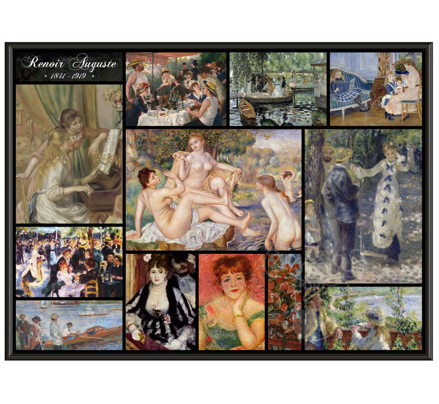 Grafika Auguste Renoir - Collage Puzzle 2000pcs