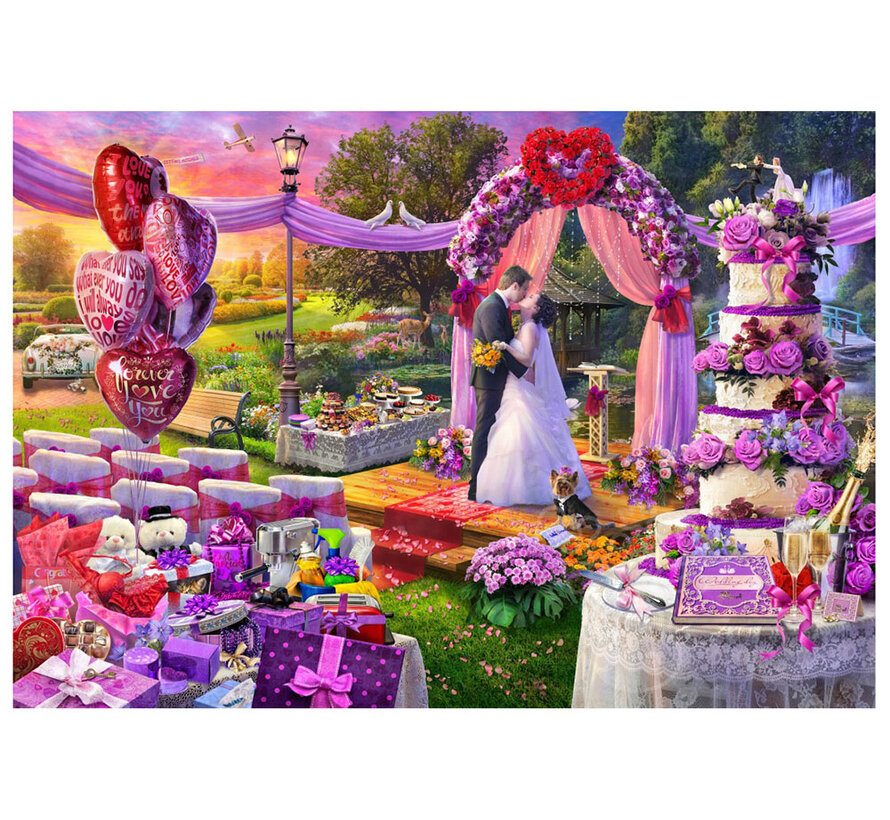 Bluebird Wedding Day Puzzle1000pcs