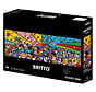 Bluebird Romero Britto - Tonight on the Beach Panoramic Puzzle 1000pcs