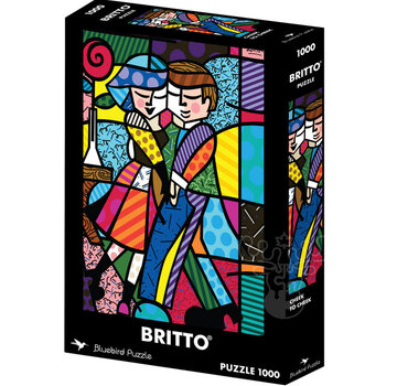 Bluebird Bluebird Romero Britto - Cheek to Cheek Puzzle 1000pcs