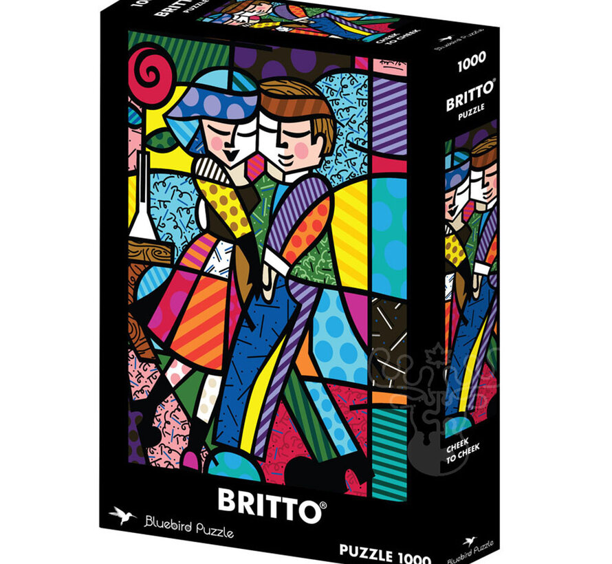 Bluebird Romero Britto - Cheek to Cheek Puzzle 1000pcs