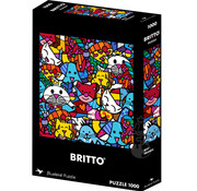 Bluebird Bluebird Romero Britto - Best Friends Puzzle 1000pcs