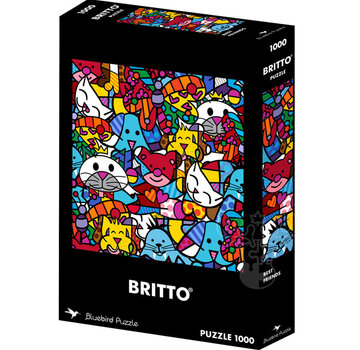 Bluebird Bluebird Romero Britto - Best Friends Puzzle 1000pcs