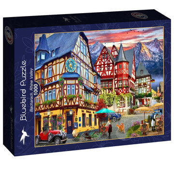 Bluebird Bluebird Bacharach, Rhine Valley Puzzle1000pcs
