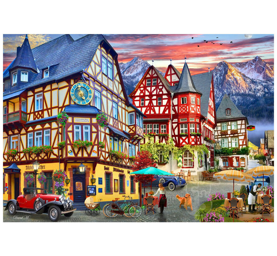 Bluebird Bacharach, Rhine Valley Puzzle1000pcs
