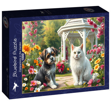 Bluebird Bluebird Companions in the Garden Puzzle 1000pcs