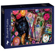 Bluebird Bluebird Crafty Cats Puzzle 1000pcs
