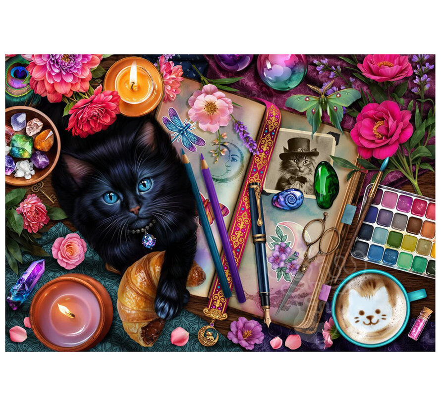 Bluebird Crafty Cats Puzzle 1000pcs