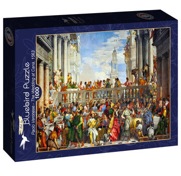 Bluebird Bluebird Paolo Veronese - The Wedding at Cana, 1563 Puzzle 1000pcs