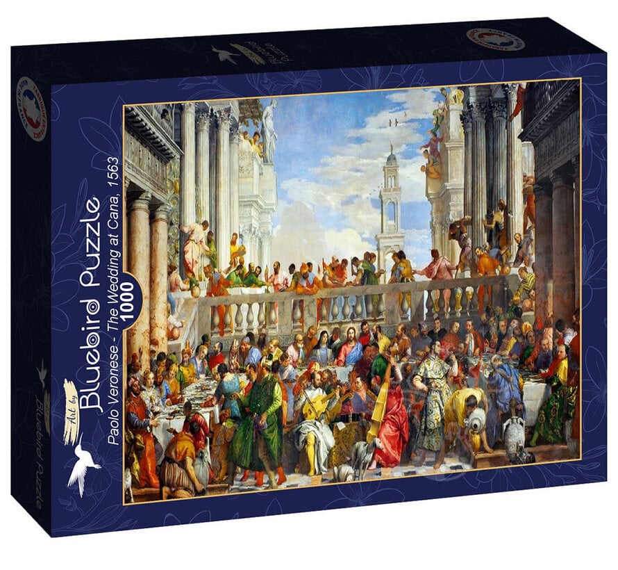 Bluebird Paolo Veronese - The Wedding at Cana, 1563 Puzzle 1000pcs