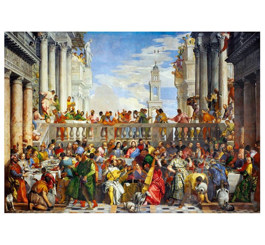 Bluebird Paolo Veronese - The Wedding at Cana, 1563 Puzzle 1000pcs