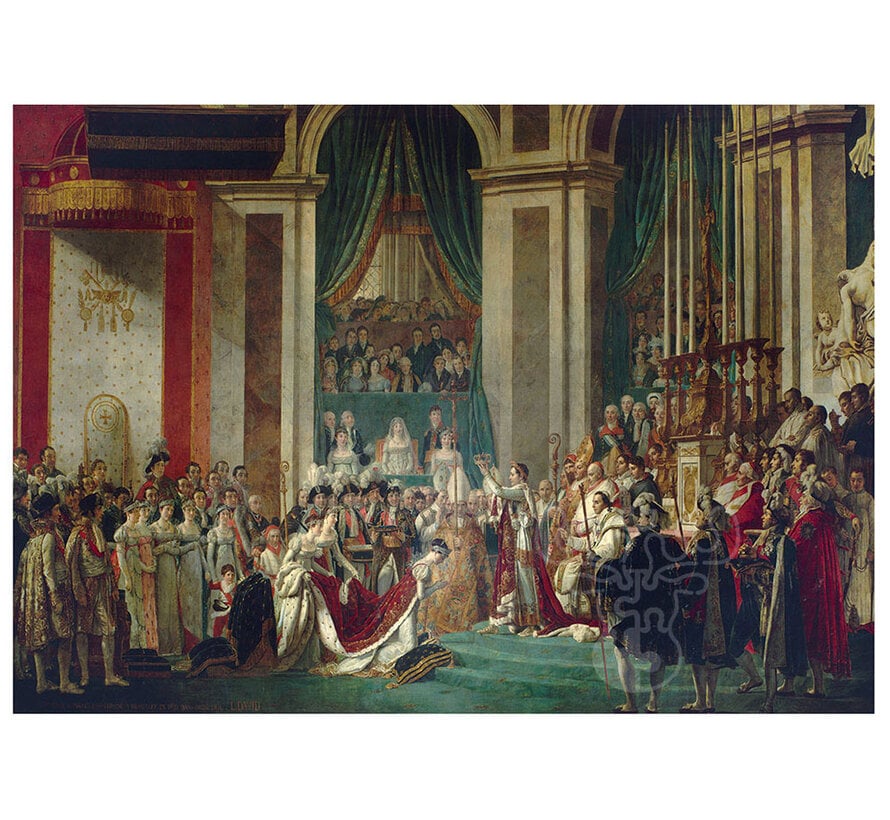 Bluebird Jacques-Louis David - The Coronation of the Emperor and Empress, 1805-1807 Puzzle 1000pcs