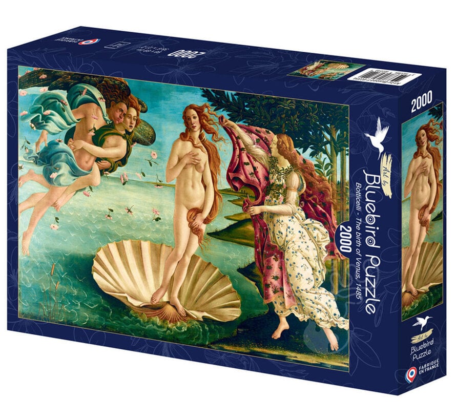 Bluebird Botticelli - The Birth of Venus, 1485 Puzzle 2000pcs