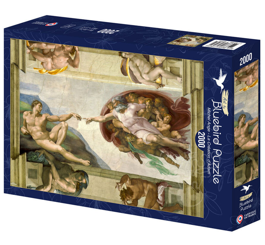 Bluebird Michel Ange - La Création d'Adam Puzzle 2000pcs