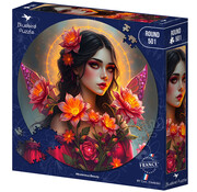 Bluebird Bluebird Mysterious Beauty Round Puzzle 501pcs
