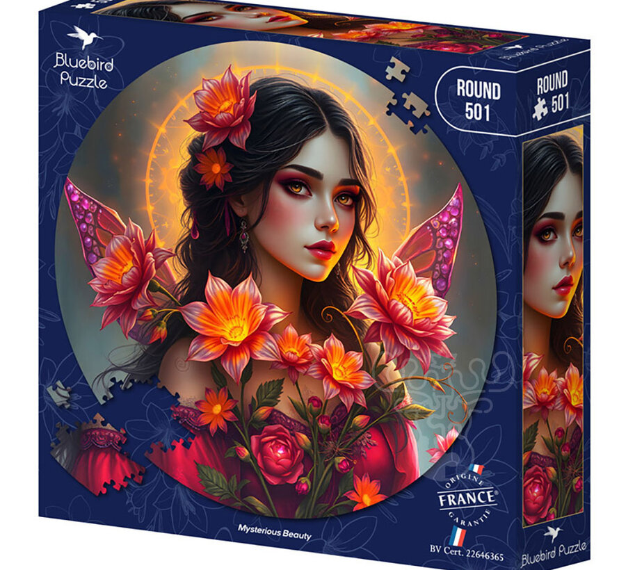 Bluebird Mysterious Beauty Round Puzzle 501pcs